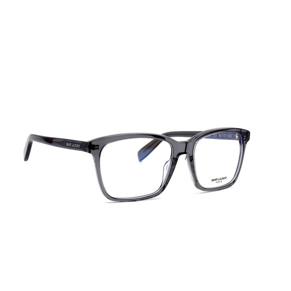 SAINT LAURENT PARIS SL 165F 004 GREY AUTHENTIC EYEGLASSES FRAME - Picture 1 of 14